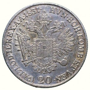 František II. 1792-1835, 20 krejcar 1831 A