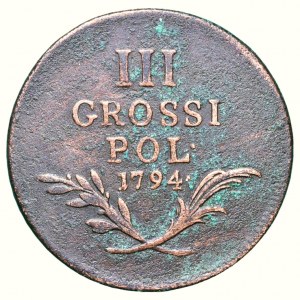 František II. 1792-1835, III polské groše 1794