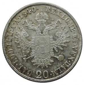 Ferdinand V. 1835-1848, 20 krejcar 1840 A