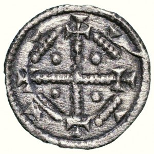 Géza II. 1141-1161, Huszár denarius 152