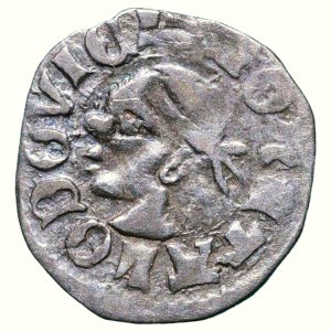 Ludvík z Anjou 1342-1382, denár Huszár 547