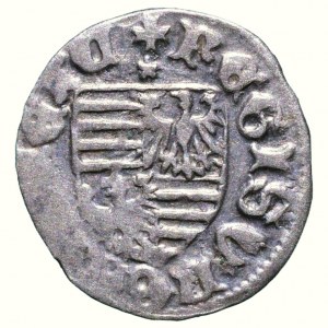 Žigmund Luxemburský 1387-1437, denár Huszár 576