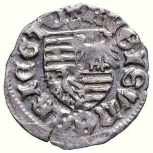 Sigismund of Luxembourg 1387-1437, denarius Huszár 576