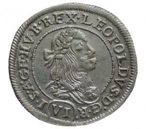 Leopold I., VI krejcar 1673 KB