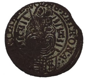 Leopold I., 3 krejcar 1698 ? CH plated Cu contemporary falsum R