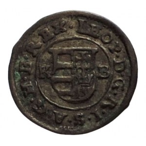 Leopold I., denár 1681 KB