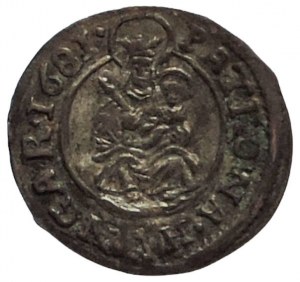 Leopoldo I., denario 1681 KB