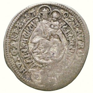 Josef I. 1705-1711, 3 krejcar 1709 CH/P-W Bratislava-Wödrödy
