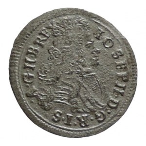Josef I. 1705-1711, poltura 1711 PH nep.škr.
