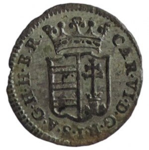 Charles VI. 1711-1740, denarius 1735 Huszár 1639