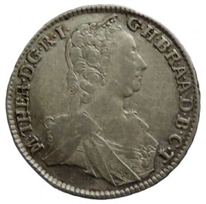 Marie Terezie 1740-1780, XVII krejcar 1754 KB