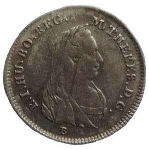 Maria Theresa 1740-1780, 3 krejcar 1779 B/K-D just.