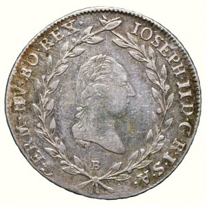 Joseph II. 1780-1790, 20 krejcar 1783 B