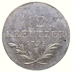 Francis II. 1792-1835, 12 krejcar 1795 B