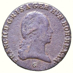 Francis II. 1792-1835, Cu 3 krejcar 1800 G