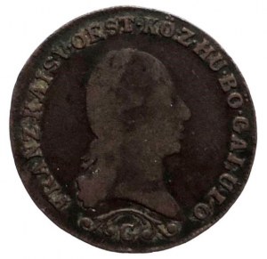 Francis II. 1792-1835, Cu 1 krejcar 1812 G Nagybánya R