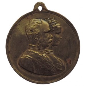 Franz Josef I. a Alžběta, Ms 30mm