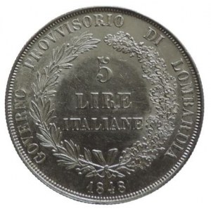 REVOLÚCIA 1848-1849, 5 lír 1848 M