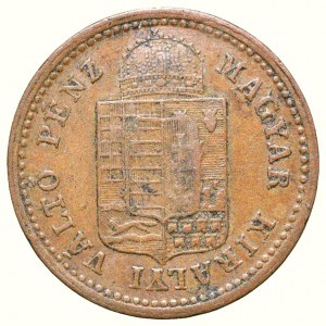 FJI 1848-1916, 1 krejcar 1886 KB