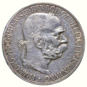 FJI 1848-1916, 5 kor. 1907 b.z.