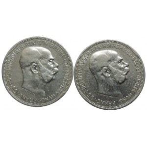 FJI 1848-1916, 2 kor. 1912 bz 2 ks