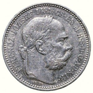 FJI 1848-1916, 1 kor. 1895 KB