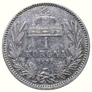 FJI 1848-1916, 1 kor. 1895 KB