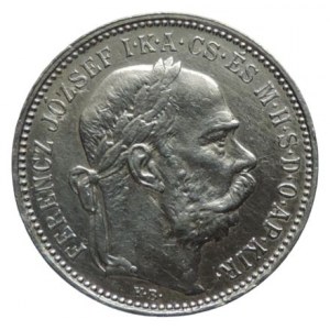 FJI 1848-1916, 1 kor. 1896 KB R