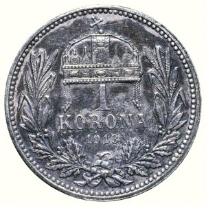 FJI 1848-1916, 1 kor. 1913 KB