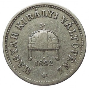 FJI 1848-1916, 10 Fillér 1892 KB R