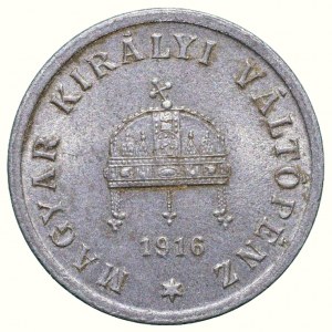 FJI 1848-1916, 2 filér 1916 KB