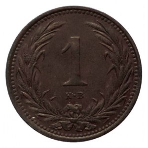 FJI 1848-1916, 1 fillér 1893 KB
