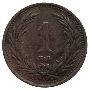 FJI 1848-1916, 1 fillér 1898 KB R