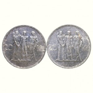 ČSR 1918-1938, 20 Kč 1933