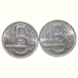 Czechoslovakia 1918-1938, 5 CZK 1928