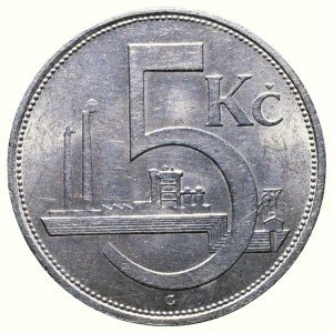 ČSR 1918-1938, 5 Kč 1930