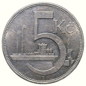 Czechoslovakia 1918-1938, 5 CZK 1931