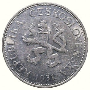 Czechoslovakia 1918-1938, 5 CZK 1931
