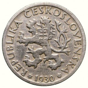 Czechoslovakia 1918-1938, 1 CZK 1930