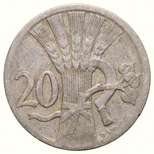 Czechoslovakia 1918-1938, 20 hal. 1925