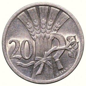 Czechoslovakia 1918-1938, 20 hal. 1928