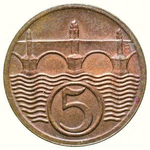 ČSR 1918-1938, 5 hal. 1923