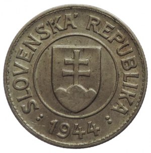 SLOVAKIA 1939-1945, 1 Ks 1944 nep.hr. R