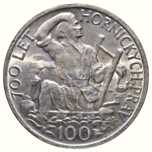 Tchécoslovaquie, 100 CZK 1949