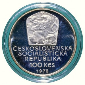 Československo, 100 Kčs 1978 - Karel IV.