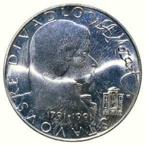 ČSR, 100 Kč 1991 Stavovské divadlo - Mozart