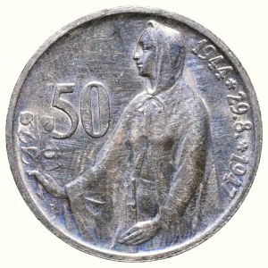 Czechoslovakia, 50 CZK 1947