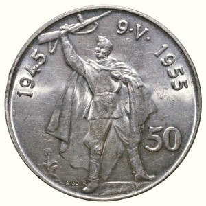 ČSR, 50 Kč 1955 - 10. výročí Osvobození