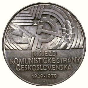 Tschechoslowakei, 50 CZK 1979 11. Kongress der Kommunistischen Partei der Tschechoslowakei