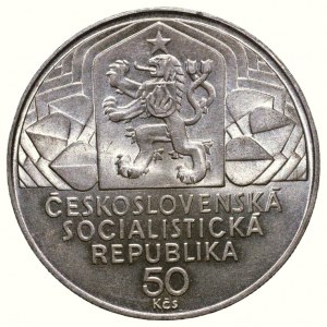 Tschechoslowakei, 50 CZK 1979 11. Kongress der Kommunistischen Partei der Tschechoslowakei